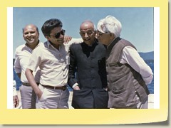 1986: Canada, with Rohit Shah, Madhu Rye, Bhupen Khakhar (UJ-P17)